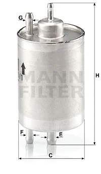 Fuel Filter (WK 720/1)