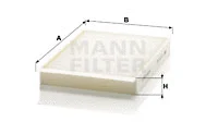 Filter, cabin air (CU 25 002)