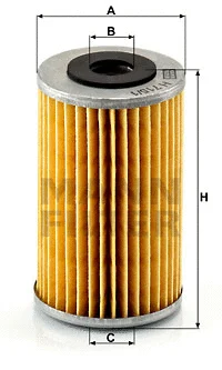 Oil Filter (H 715/1 n)