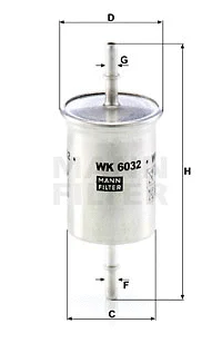 Fuel Filter (WK 6032)