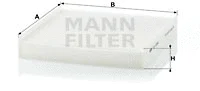 Filter, cabin air (CU 2245)