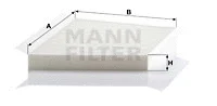 Filter, cabin air (CU 3172)