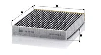 Filter, cabin air (CUK 22 005)