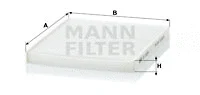 Filter, cabin air (CU 2026)