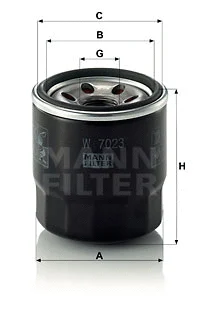 Oil Filter (W 7023)