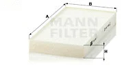 Filter, cabin air (CU 1811-2)