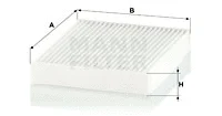 Filter, cabin air (CU 14 001)