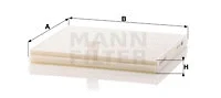 Filter, cabin air (CU 2137)