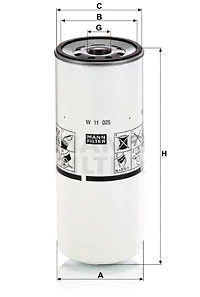 Oil Filter (W 11 025)