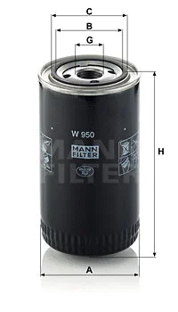 Oil Filter (W 950)