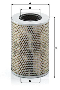 Filter, operating hydraulics (H 1290/1)