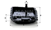 Hydraulic Filter, automatic transmission (H 50 001)