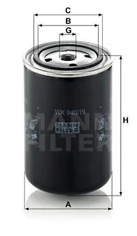 Fuel Filter (WK 940/19)