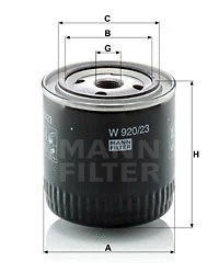 Oil Filter (W 920/23)