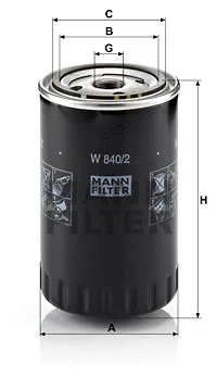Oil Filter (W 840/2)