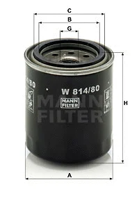 Oil Filter (W 814/80)