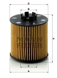 Oil Filter (HU 712/6 x)