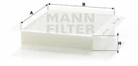 Filter, cabin air (CU 2338)