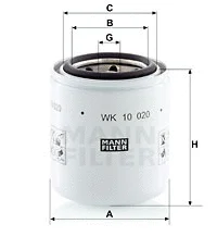 Fuel Filter (WK 10 020)