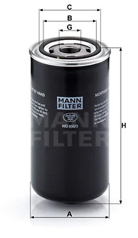 Oil Filter (WD 950/3)