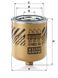 Air Dryer Cartridge, compressed-air system (TB 1396/3 x)