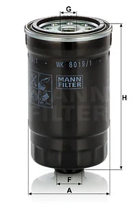 Fuel Filter (WK 8019/1)