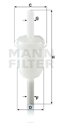 Fuel Filter (WK 31/4 (10))
