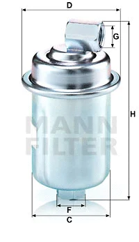 Fuel Filter (WK 614/44)