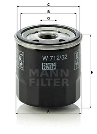 Oil Filter (W 712/32)