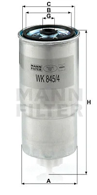 Fuel Filter (WK 845/4)