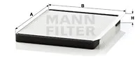 Filter, cabin air (CU 2331)