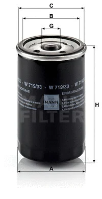 Oil Filter (W 719/33)