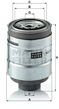 Fuel Filter (WK 918 x)