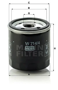 Oil Filter (W 714/4)