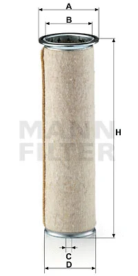 Secondary Air Filter (CF 1122)