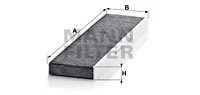 Filter, cabin air (CUK 4436)