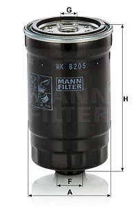 Fuel Filter (WK 8205)