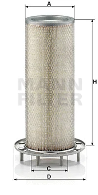 Secondary Air Filter (CF 16 166)