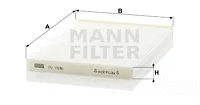 Filter, cabin air (CU 1936)