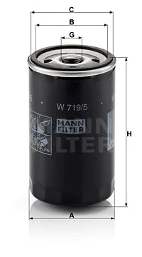 Oil Filter (W 719/5)