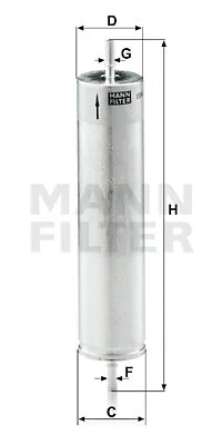 Fuel Filter (WK 522)