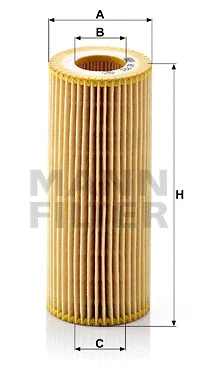 Hydraulic Filter, automatic transmission (HU 721 z KIT)
