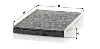 Filter, cabin air (CUK 2862)