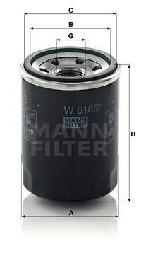 Oil Filter (W 610/2)