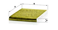 Filter, cabin air (FP 2882)
