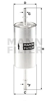 Fuel Filter (WK 512/1)