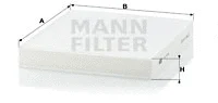 Filter, cabin air (CU 2141)