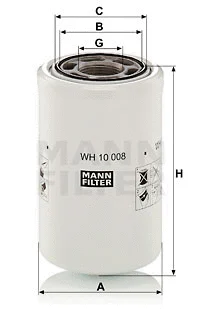 Hydraulic Filter, automatic transmission (WH 10 008)