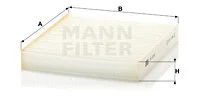 Filter, cabin air (CU 2145)