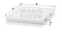 Filter, cabin air (CU 2326)